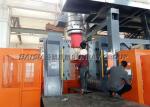 Red Water Filled Traffic Barrier Road Safety Plastic Blow Moulding Machine 220V