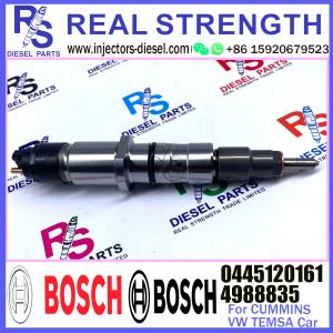 Wholesale Genuine common rail injector 0445120161 0445120204 0445120267 For CUMMINS ISDE 4988835 5253221 5269194 from china suppliers