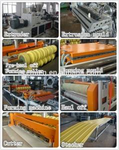 Wholesale plastic roof corrugated tile machine from china suppliers