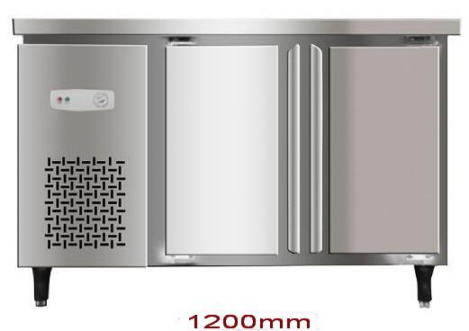 200L Double Door Saving-energy Low Noise Stainless Steel Commercial Freezer,