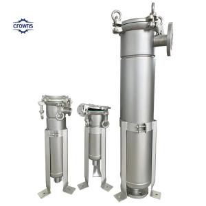Wholesale 316L Stainless Steel Bag Filter Housing For Rap/Sunflower Seed Oil Liquids Pre Filtration Equipment from china suppliers
