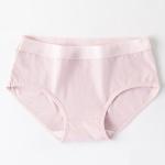 Brief Womens Hipster Cotton Panties Solid Pattern Plus Size Antibacterial