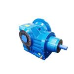 KF157 Double Flange Mounted Helical Bevel Gearmotor / Bevel Gear Motor