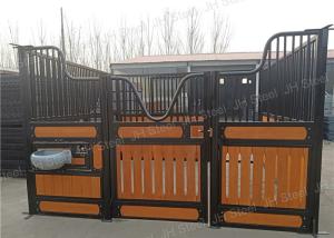 Wholesale European Type Metal Structure Horse Stable Fronts Bottom Bamboo Infill from china suppliers