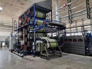 Wholesale 800mm Cylinder Dryer Machine For Woven Fabric Weaving Fabric Rayon Viscos Fabric from china suppliers