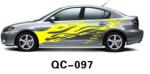 Car Body Sticker QC-097E / PVC Water Proof Car Body Sticker