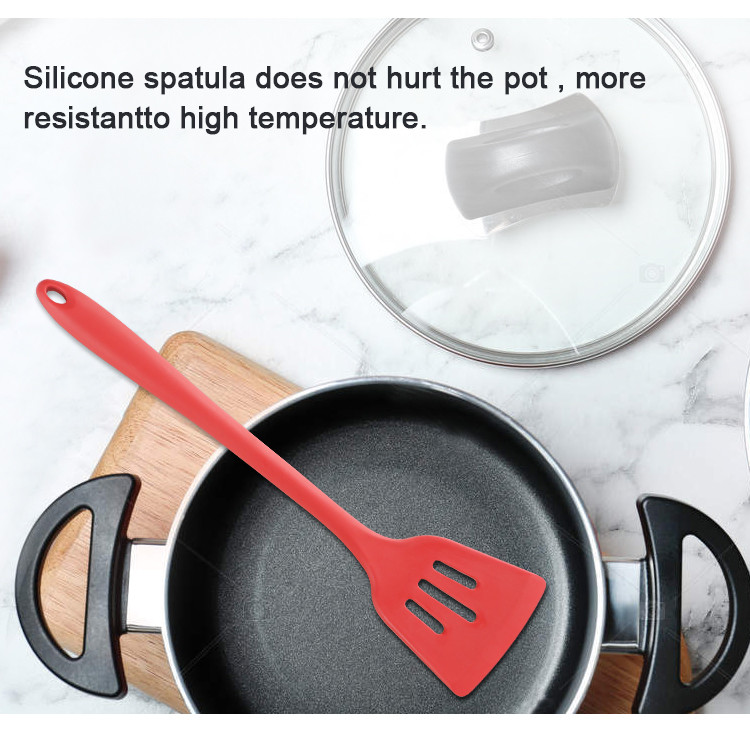 Food Grade Safe Silicone Kitchenware Set Pot Shovel Eco Friendly OEM ODM