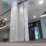 Square Pillars Cover Anodized Aluminum Wall Panels AA3003 AA1100 Weather