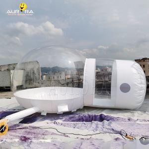 Wholesale Outdoor Large Single Tunnel Clear Inflatable Dome Tent Transparent Dome House from china suppliers