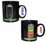 White Promotion Mugs Color Changing Coffee Mug 19KGS 300ML FDA