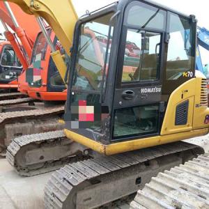 Wholesale KomatsuPC60 2020 year crawler excavator 6 ton high quality used excavator original used excavator from china suppliers