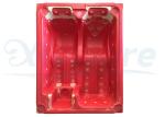 Red 3D Hot Tub Mold Molded Plastic Hot Tub Dual Lounges Recliners 1900×1500×840