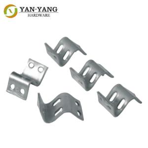 Wholesale Furniture Hardware Metal Spring Clip Full Plastic Covered 6-Holes Spring Clip from china suppliers