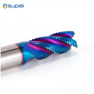 Wholesale 45° Carbide Roughing End Mill with Ra3.2 Surface Finish from china suppliers
