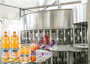 Wholesale 4.4KW 0.4M3/ Min Juice Bottle Filling Machine 6000BPH For Beverage from china suppliers