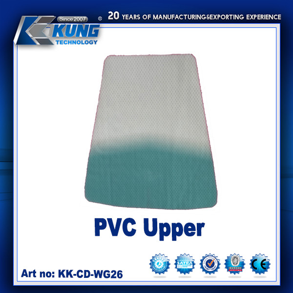 Customized Color PVC Shoes Upper / Oem Pvc Mesh Injection Sports Shoes Upper