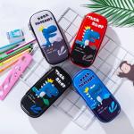 Cute Student Cartoon Stationery Box EVA Custom Logo 3D Anti Drop Pencil Case for