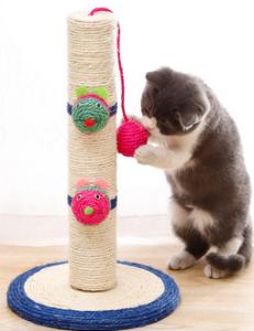 Wholesale Small Sisal Cat Indoor Climbing Frame Scratcher Column Frame Claw Point from china suppliers