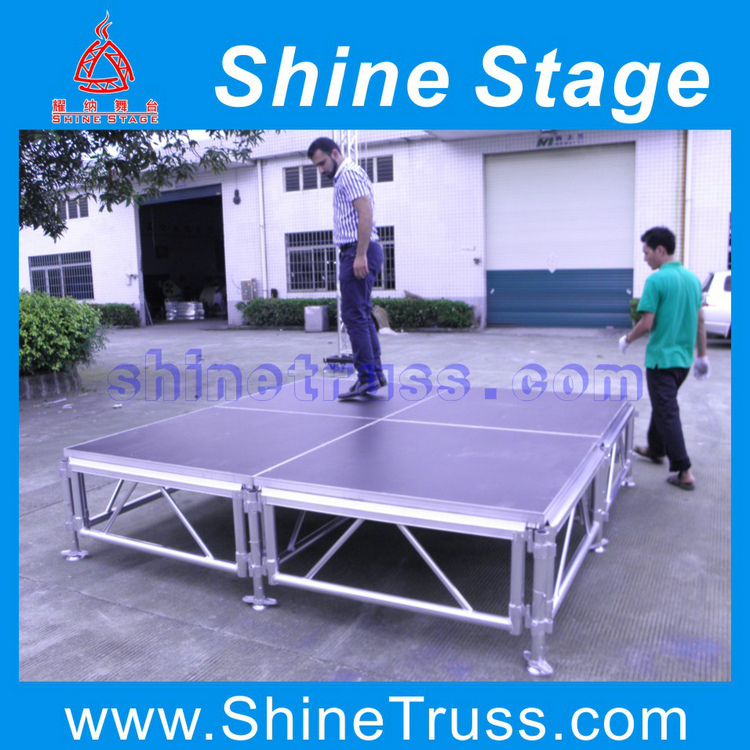 Heavy Duty Aluminum Portable Assemble Stage for Performance Event
