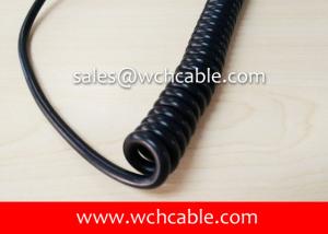 Wholesale UL20554 Gas Resistant TPU Sheathed Spiral Cable from china suppliers