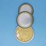 High Temperature Sterilization Cans Peel Off Lid Food Cans Easy Open Lid Gold