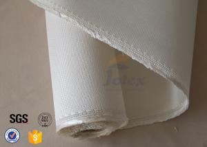 Wholesale Heat Insulation 1.3mm Fiberglass Silica Fabric For 1200℃ Kilns Oven from china suppliers