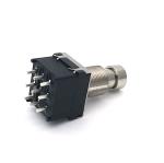 3PDT Guitar Foot Switch 17mm Footswitch 9 Pin Wire Terminal