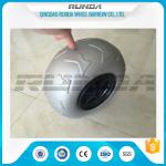 9 Inch Pneumatic Rubber Wheels PP Rim , Balloon Hand Truck Wheels Without