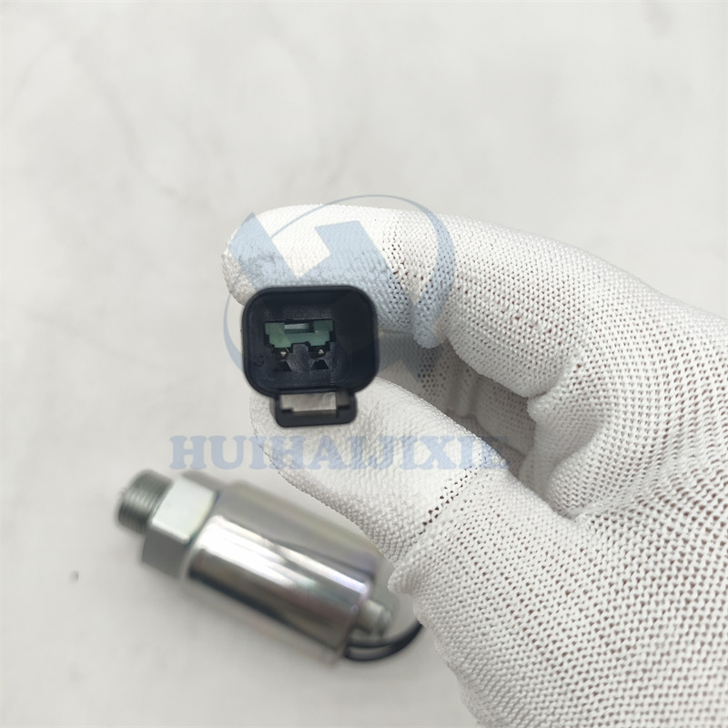 Stock Now Excavator Electrical Part 3E-7507 12V Solenoid valve For 3054 Engine 3E7507 Solenoid Valve For Loader 426B 416B 428B 436B 438B Spare Parts
