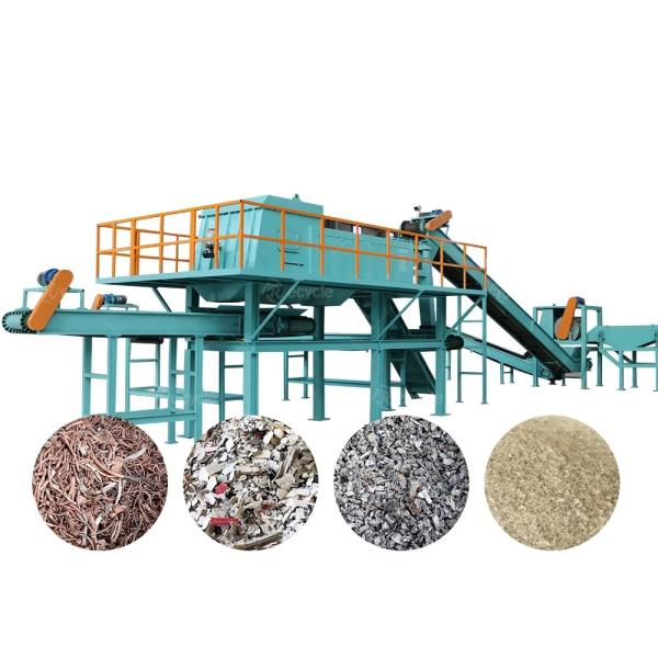 Waste Household Refrigerator Recycling Plant Scrap TV Printer Freezer Recycling