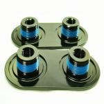 Custom CNC Turning Stainless Steel Aluminum Spare Parts Painting Screwing Parts