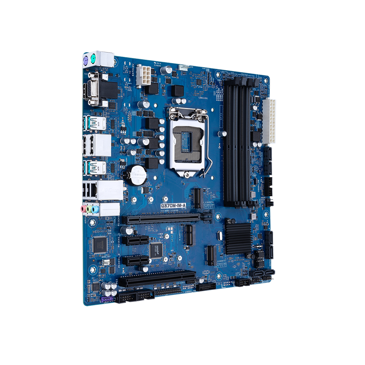 ODM LGA1151 Socket Industrial Motherboard Q370M-IM-A ATX For 9th 8th Gen CPU