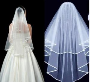 Wholesale Milk white bridal veil spot manufacturer sells a new style of hair, bridal veil, wedding dress, 3pcs sales from china suppliers
