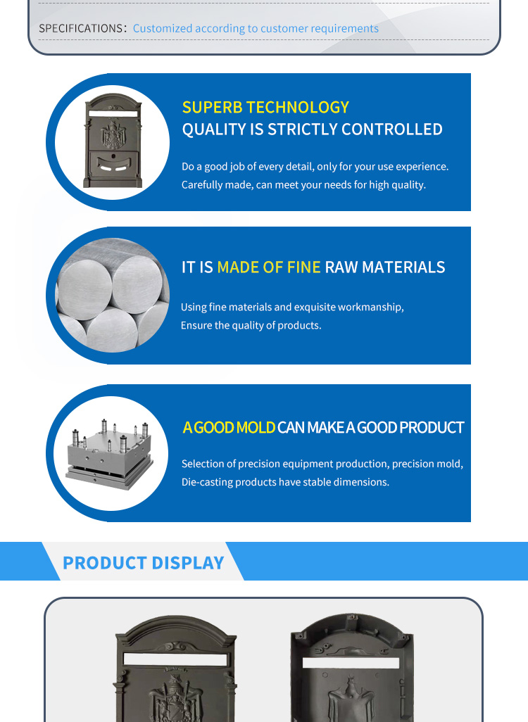 Customized Aluminum Casting Service Die Casting Aluminum Parts with Option Lost Wax Casting