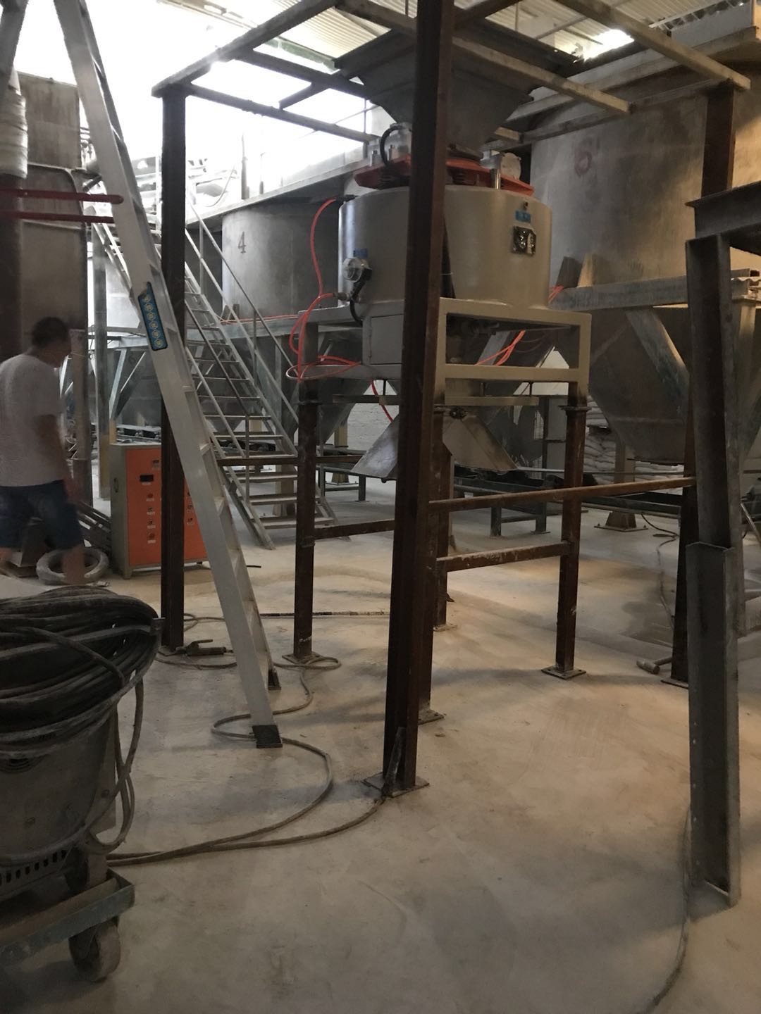 Intelligently 47A 220VAC Dry Magnetic Separator For Quartz