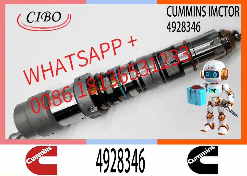 Excavator 4902828 4902827 4326780 3766446 4326781 4088428 4928346 4076533 Engine Common Rail Fuel Injector