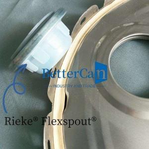 Wholesale 0.35mm Thickness Tin Pail Bucket Lid With Rieke Flexspout Tin Accessories 0.38mm Gauge Pail Lid from china suppliers