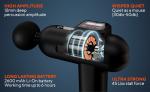 Rechargeable 45dB Handheld Deep Tissue Massager
