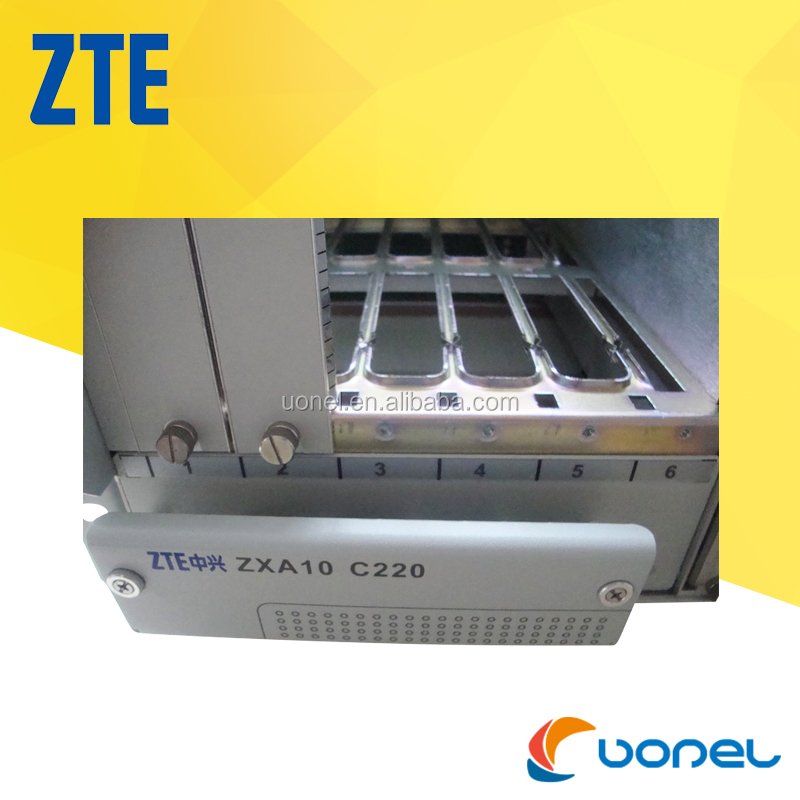8+8 uplink ports OLT C220 GPON device with 4 ports 4 modules