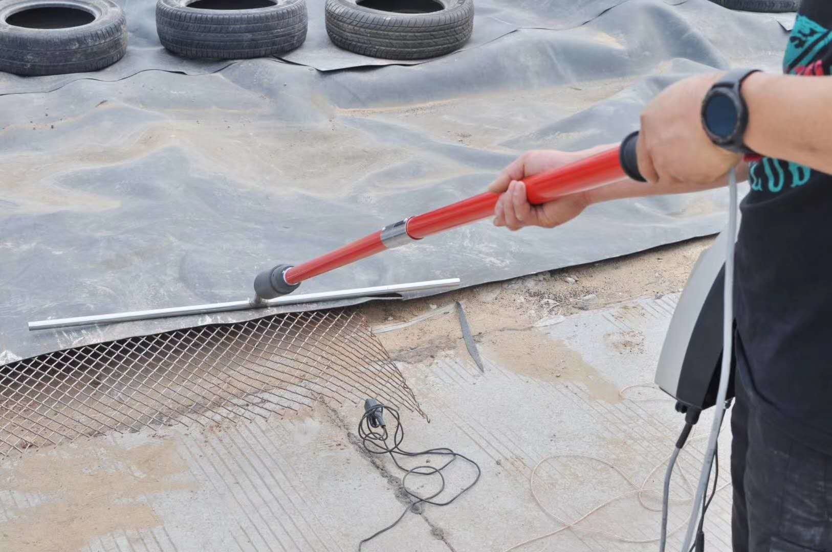 0.6-50kv 35mm Geomembrane Leak Detection Hdpe Ldpe Pvc Polypropylene Asphalt