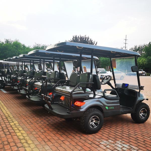 ODM 30mph Electric EV Golf Cart Four Seater All Terrain For Club Leisure Resort