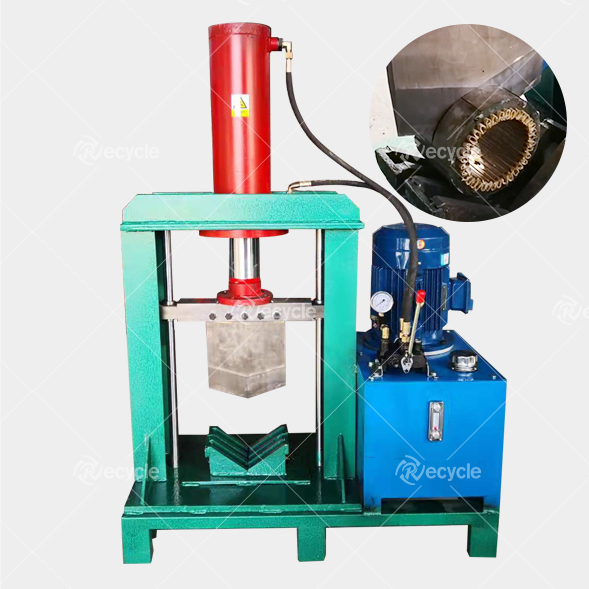 5-10pcs/min Scrap Motor Recycling Machine Electric Motor Dismantling Machine