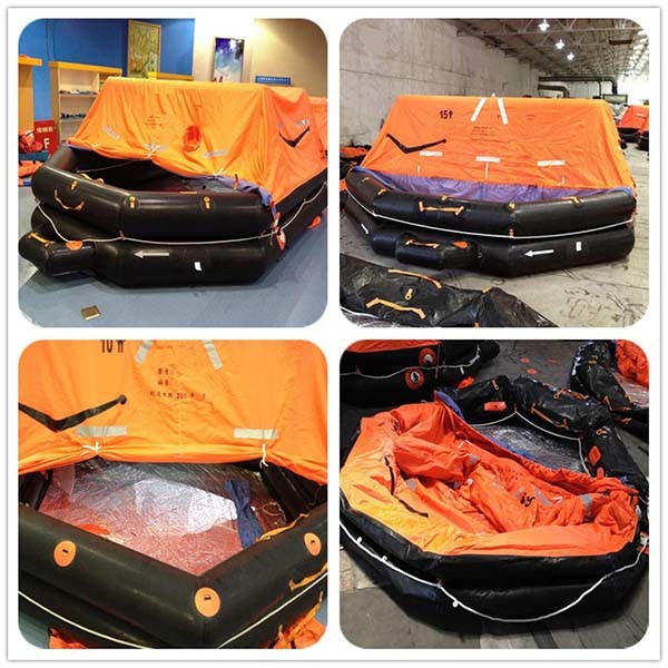 CCS, DNV-GL, EC, MED Approved SOLAS 6-152 Persons Open Reversible Inflatable Liferaft