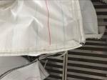 White TYPE D Anti Static Bulk Bags Ungroundable , Anti-Sift For Chemicals