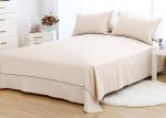 100% Cotton Luxury Sheet Sets 3 Pcs Multiple Colors Lightweight Fabric