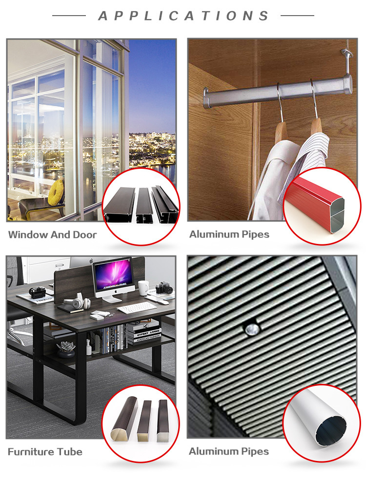 6063 Aluminium Window Profile , 8.5mm Sliding Window Aluminium Profile