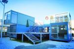 Neoteric Steel Container Houses Sturdy Durable Customizable Color With Bathroom