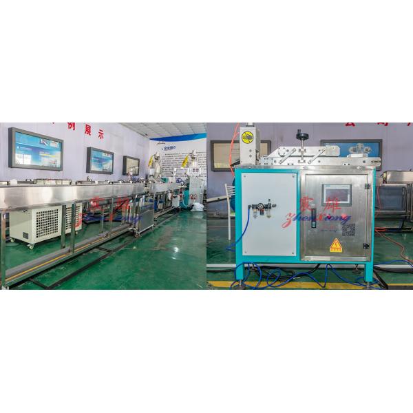 Semi Automatic 22KW pvc profile line Flexible pvc profile extruder machine