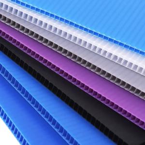 Wholesale Advertising Polypropylene Coroplast Sheet Corrugated Plastic Customized Board from china suppliers