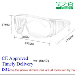 Wholesale Fog Resistant PPE Safety Goggles Dust Protection For Prescription Work Protective from china suppliers